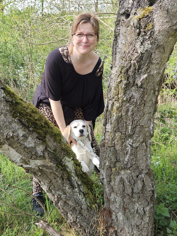 Mit Amy am hiltruper See